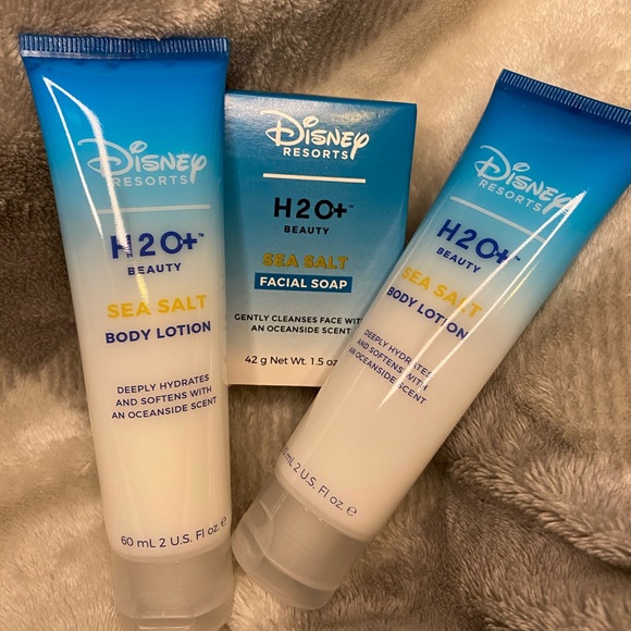 Disney Bath & Body Disney Resort H2o Sea Salt Lotion And Soap Set